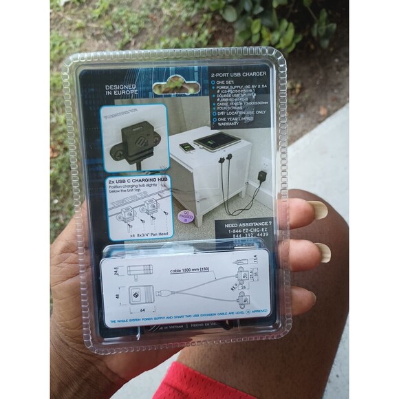 ICS Innovation EZ Collection 2-Port USB Charger Mount Charging System - Picture 2 of 2